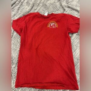 🐴 Wampee Stables Red Graphic Tee – Size S